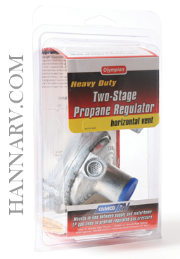 Camco Horizontal Two Stage Propane Regulator | 59332
